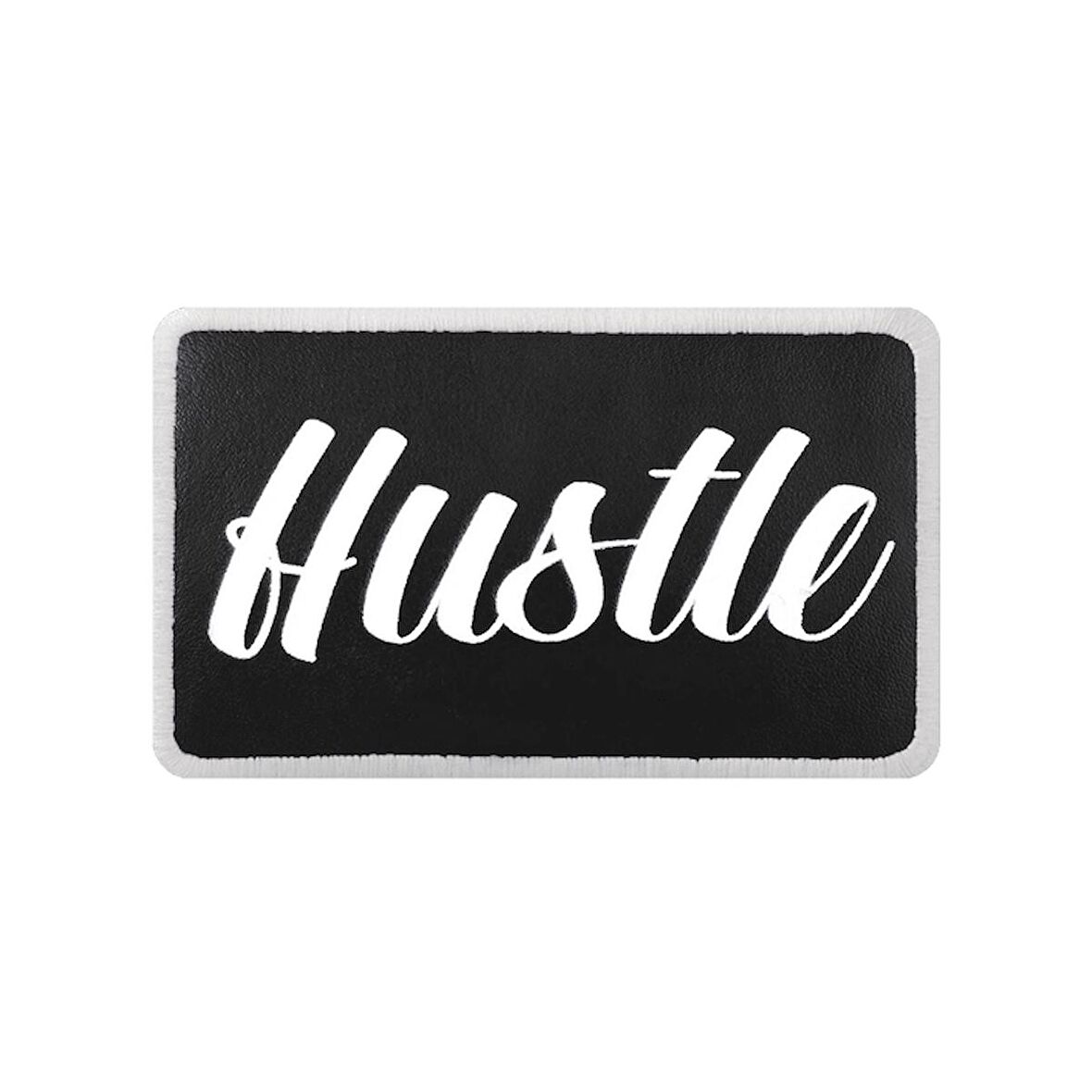 V2  Hustle - 2sb Kod Logolu Unisex Siyah Bench (Patch)