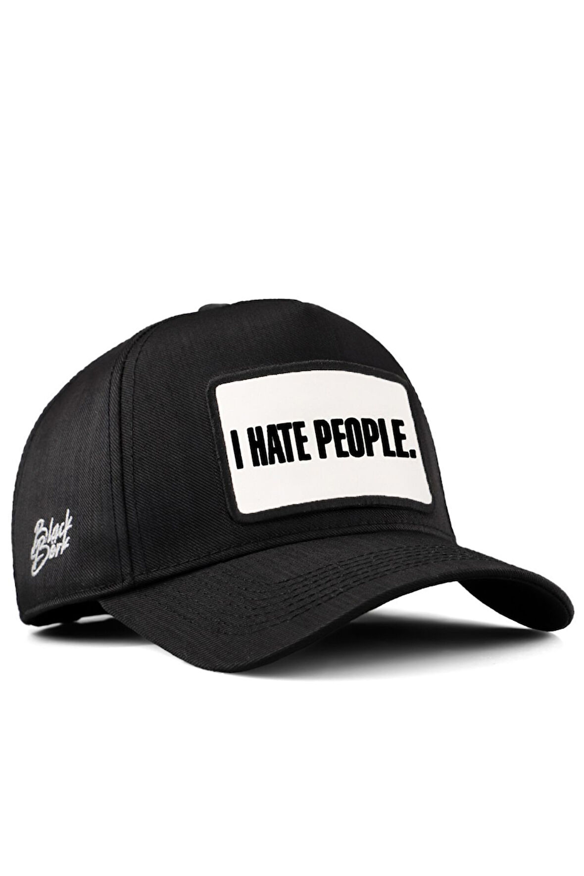 Cordura I Hate People Logolu Siyah Baseball Şapka