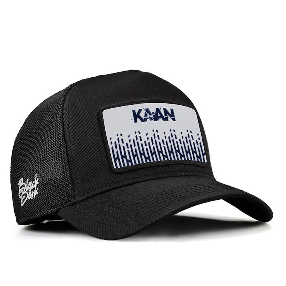 KAAN Lisanslı Siyah Cordura Kumaş Şapka