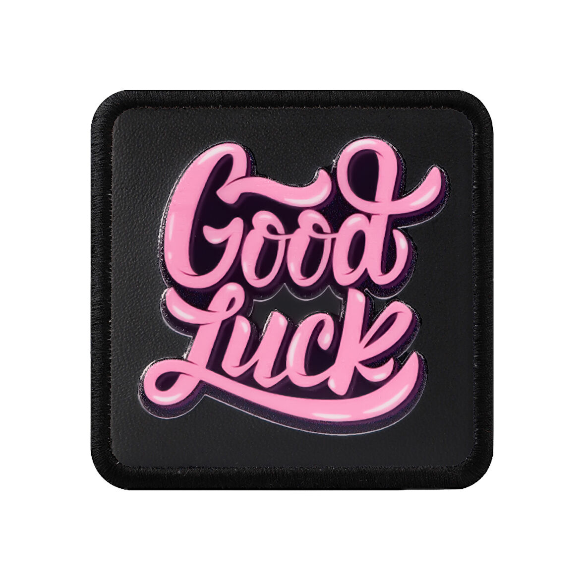 V1 Good Luck - 1 Kod Logolu Unisex Siyah Bench (Patch)