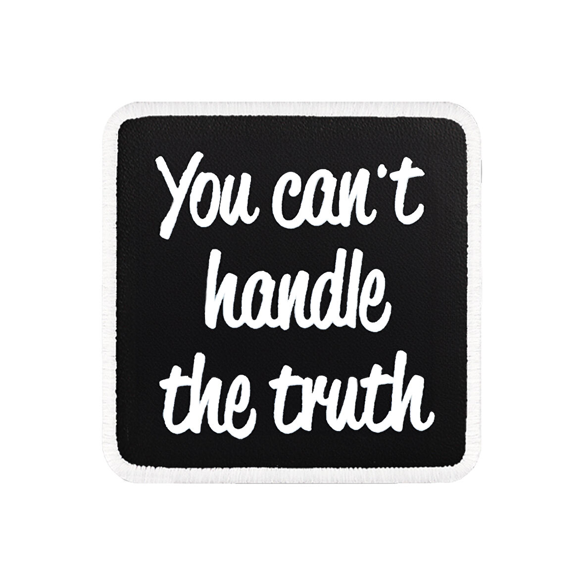 V1 You can't handle - 1 Kod Logolu Unisex Siyah-Beyaz Bench (Patch)