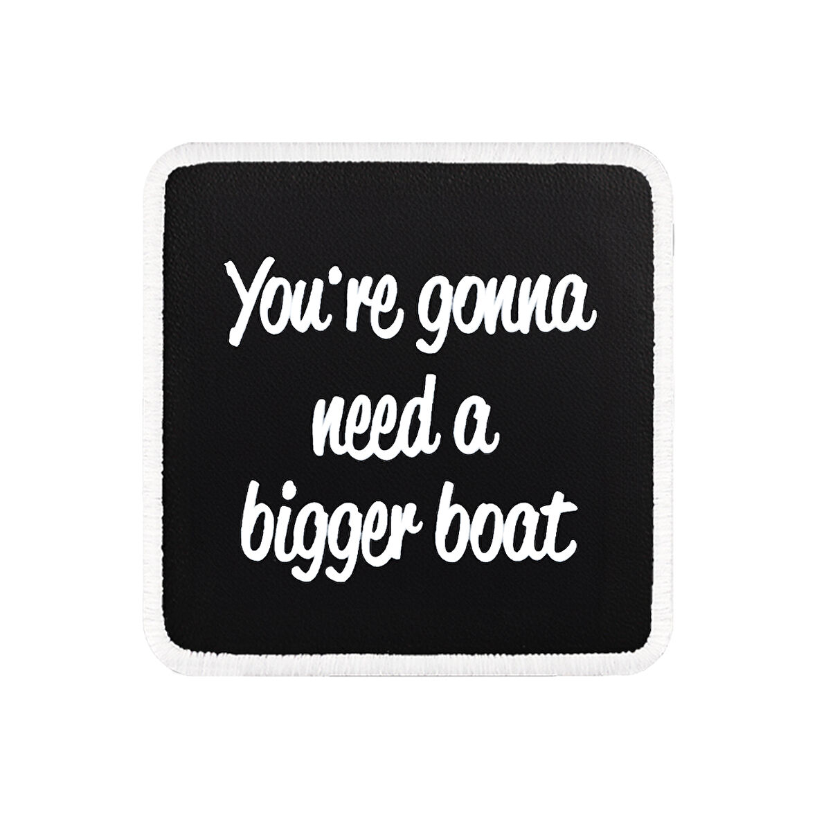 V1 You're gonna - 1 Kod Logolu Unisex Siyah-Beyaz Bench (Patch)