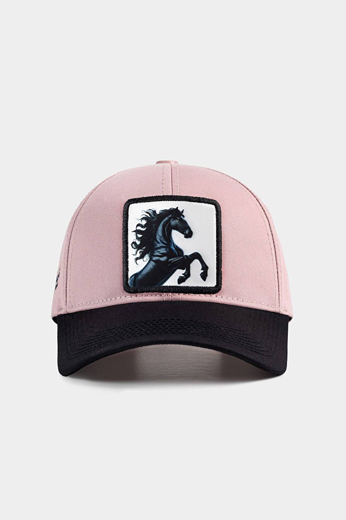  Six At Logolu Siyah-Somon Beyzbol Şapka