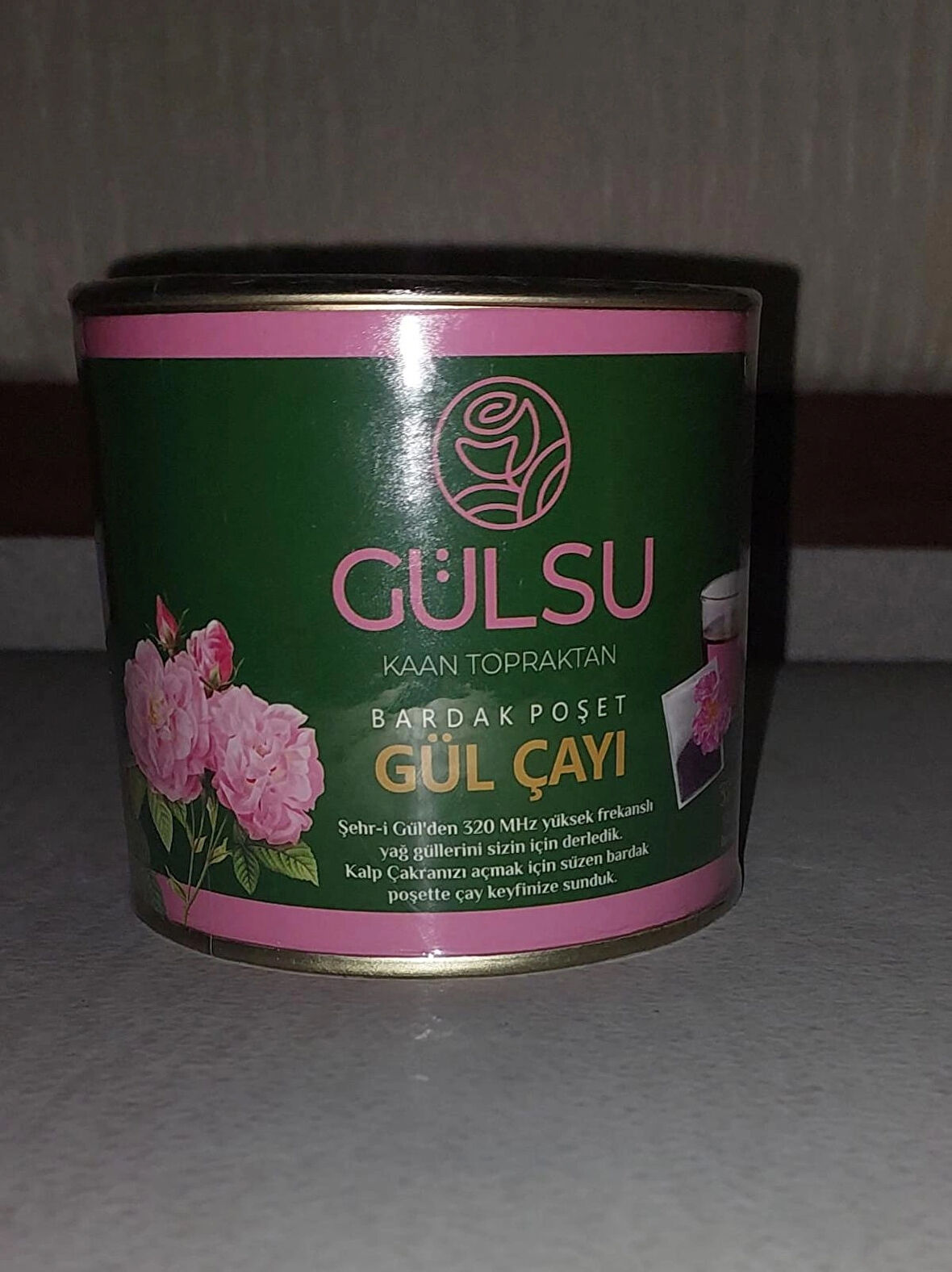 Gülsu Süzen Bardak Poşet Gül (Yağ Gülü) Çayı