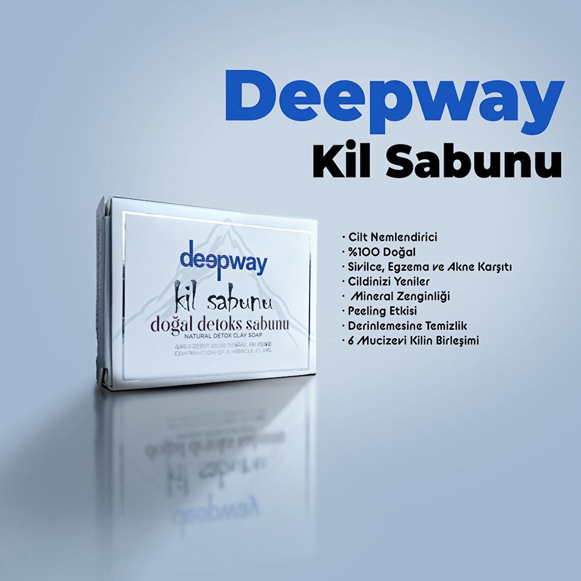 Deepway Doğal Kil Sabunu