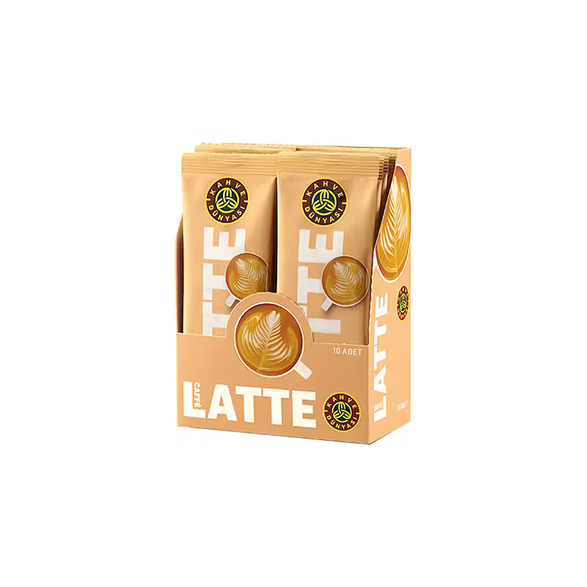 Özel Seri Sıcak Caffe Latte 10'lu
