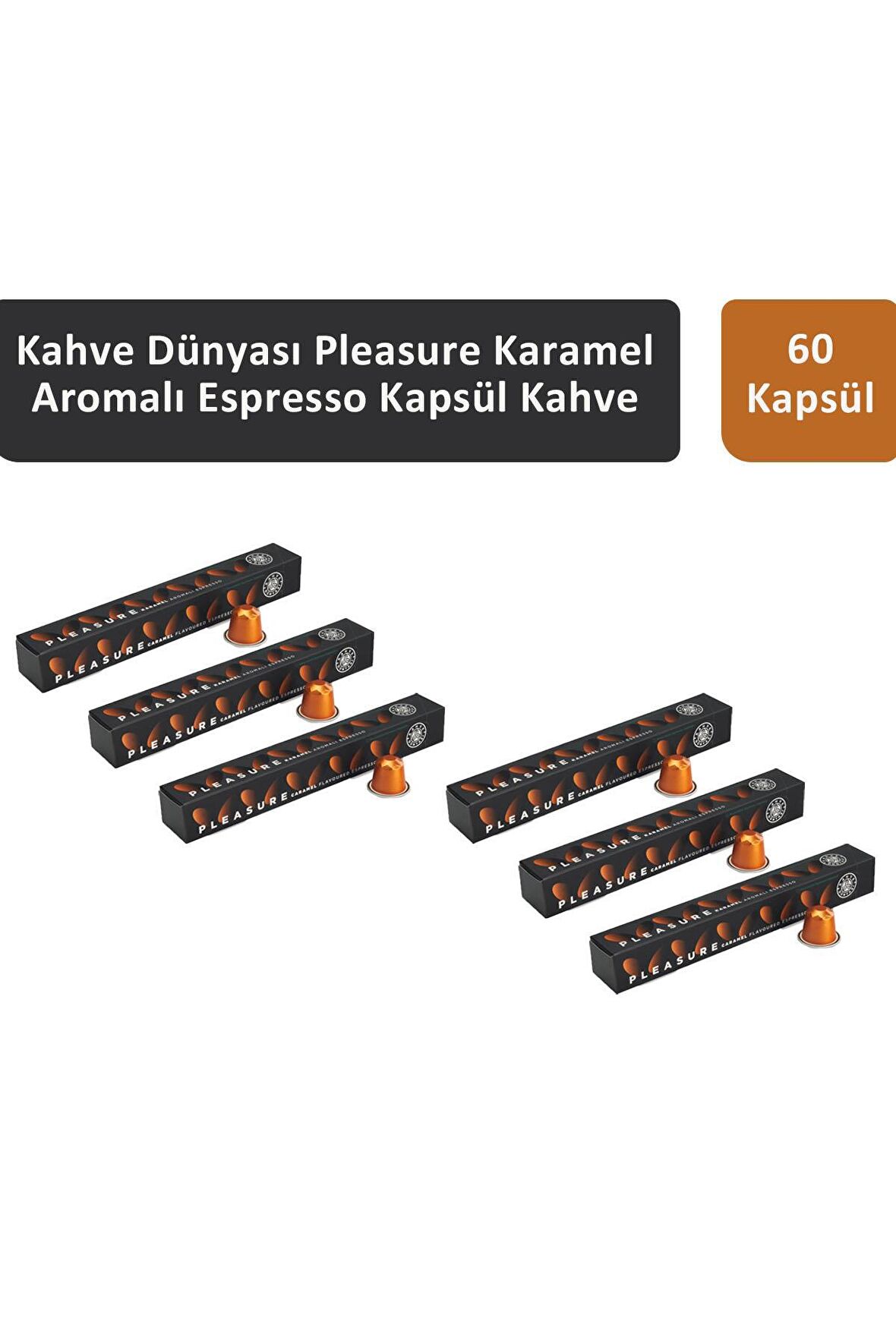 Kahve Dünyası Karamel Aromalı Kapsül Kahve 60 Kapsül