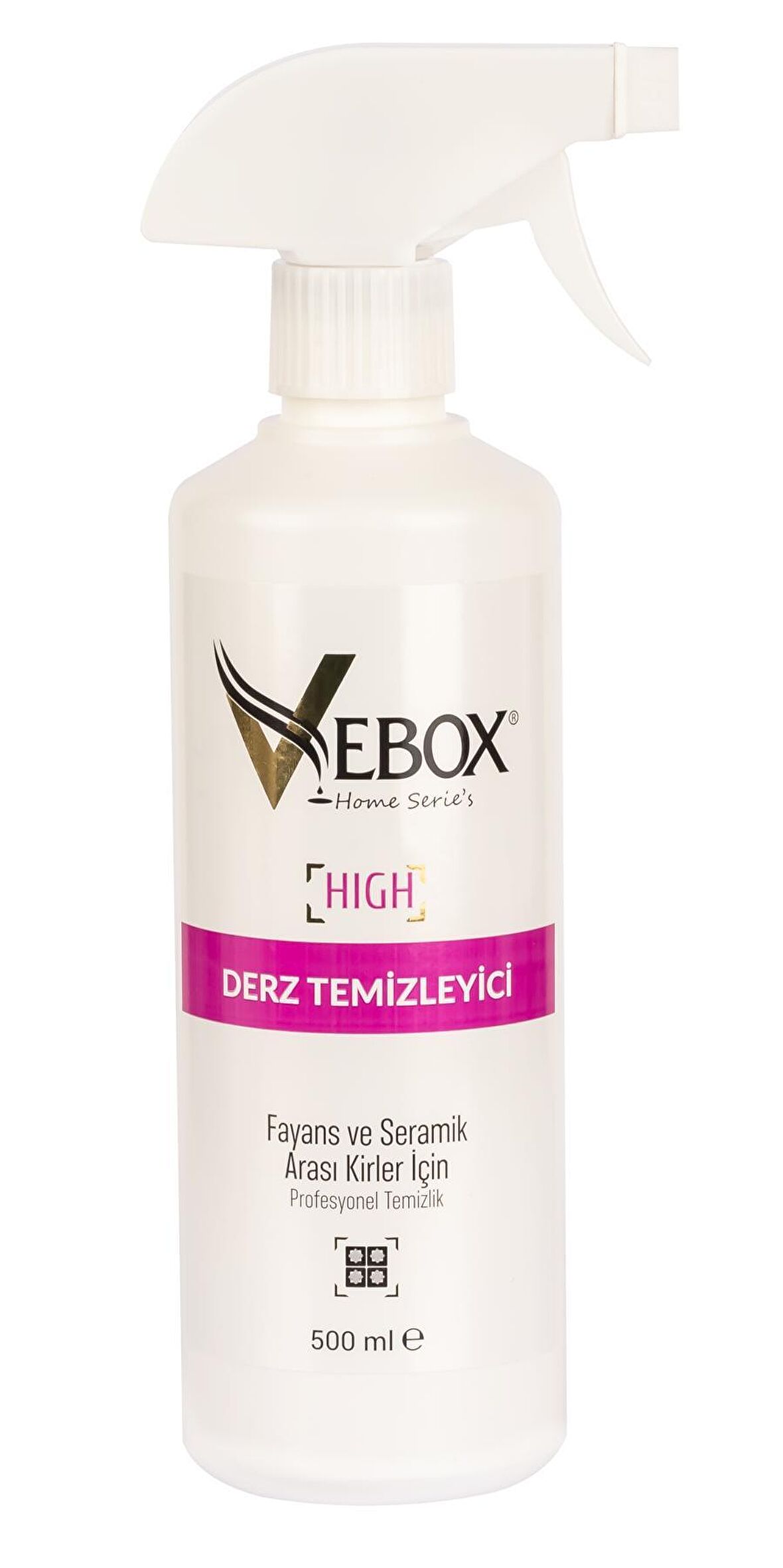 Vebox High Derz Temizleyici Sprey 500 ml