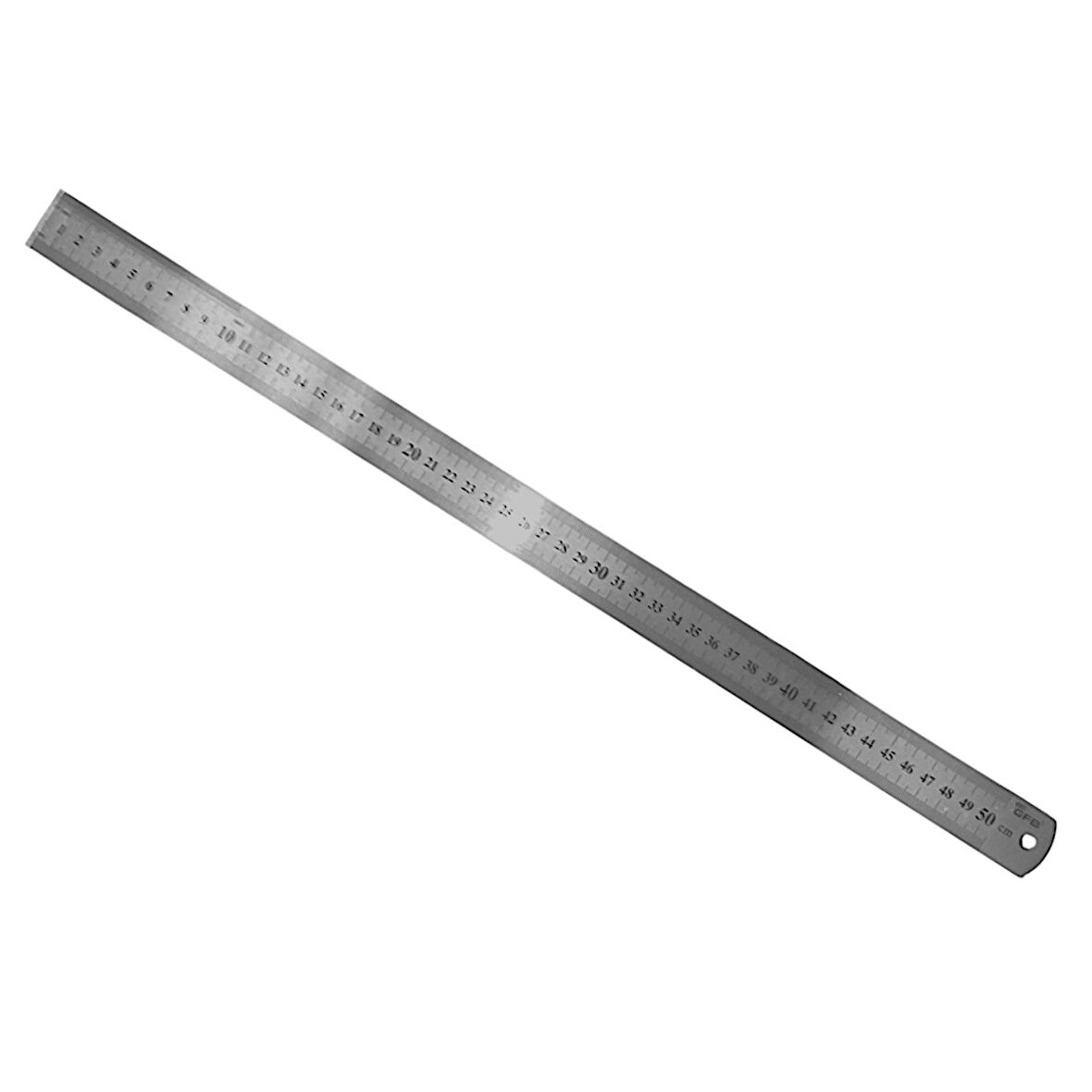 Gfb 1446 Paslanmaz Çelik Cetvel 600 x 30 x 0,85 mm – Hassas Ölçüm Cetveli