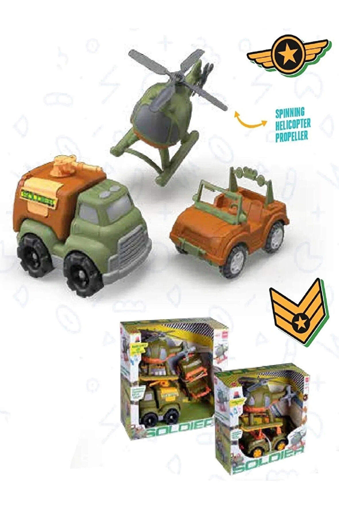 Takaloğlu Soldier Helikopter Jip Su Aracı