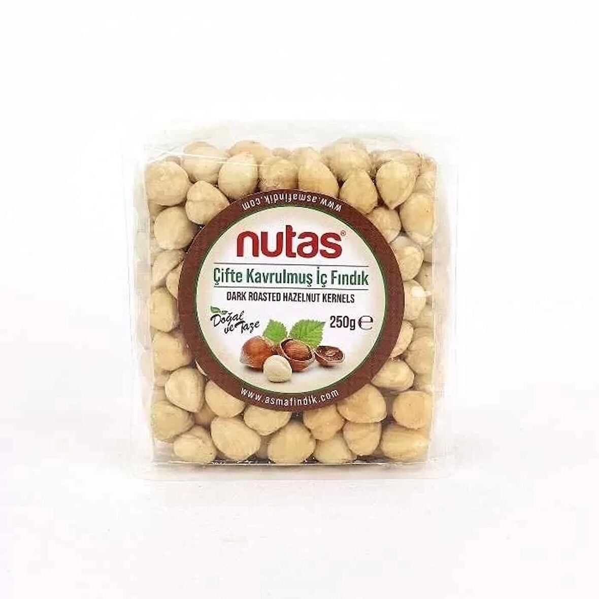 Nutas Çifte Kavrulmuş İç Fındık – 250g Paket