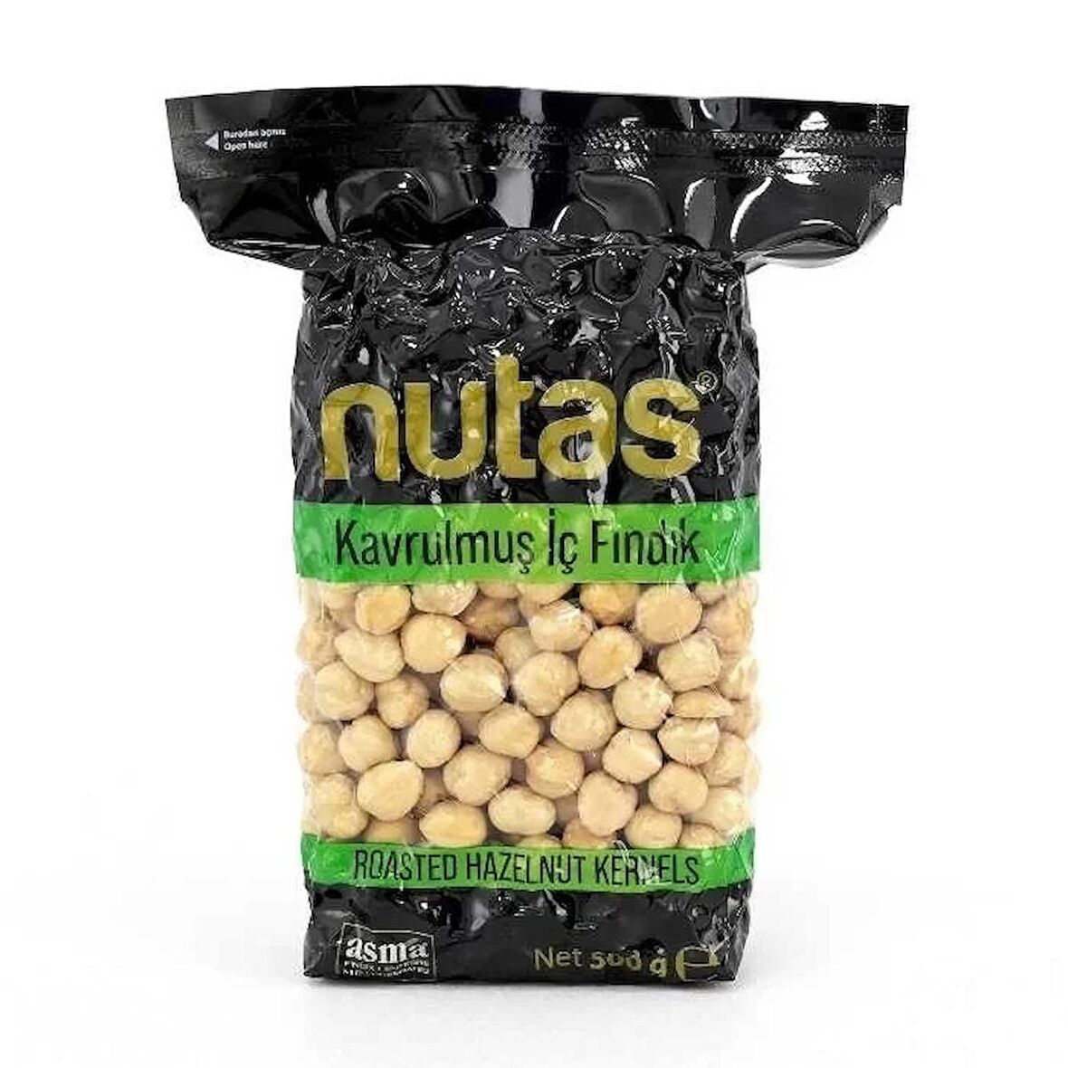 Nutas Kavrulmuş İç Fındık – 500g Vakum Paket