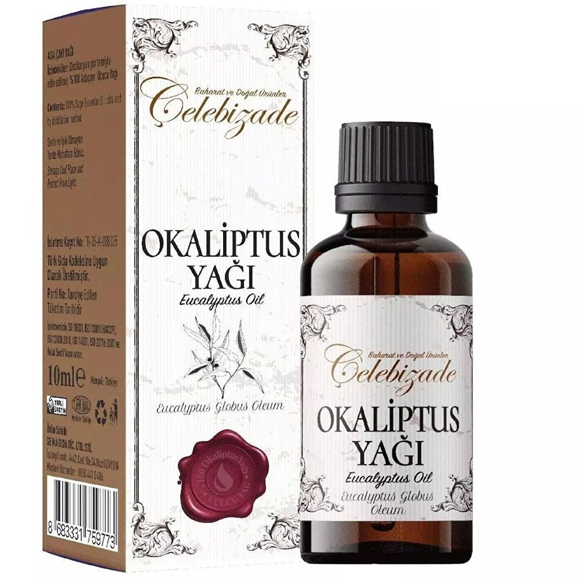 %100 Okaliptus Uçucu Yağı 10 ml