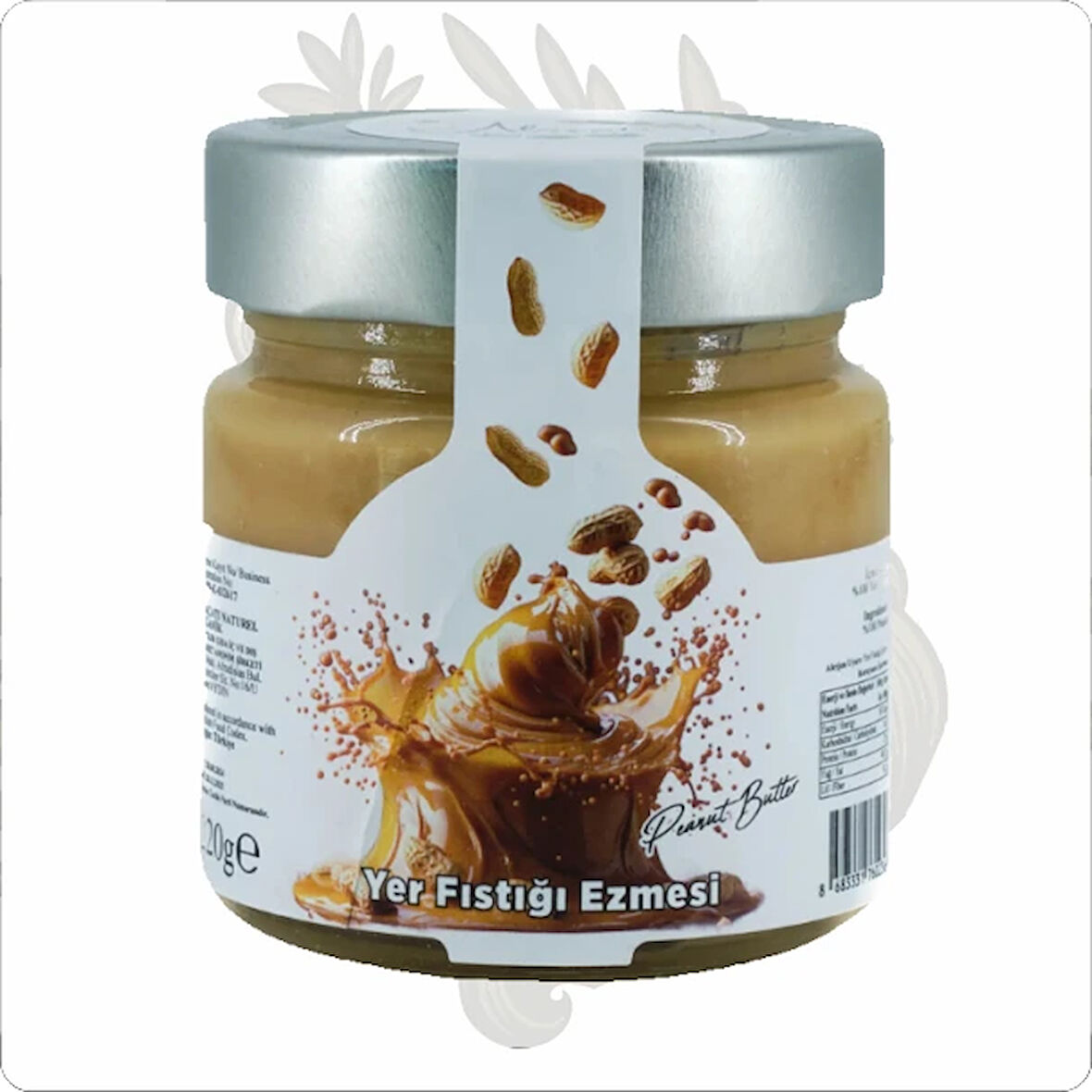ALAÇATI NATUREL 220 GR YER FISTIĞI EZMESİ