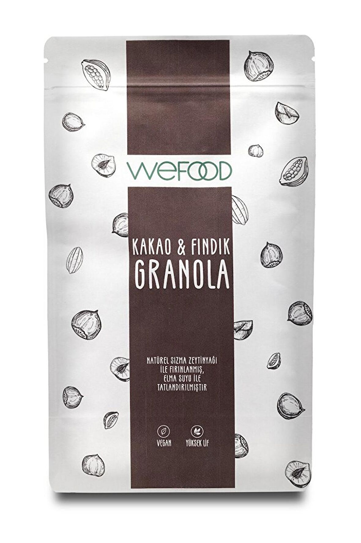 Wefood Kakao & Fındık Granola 250 gr