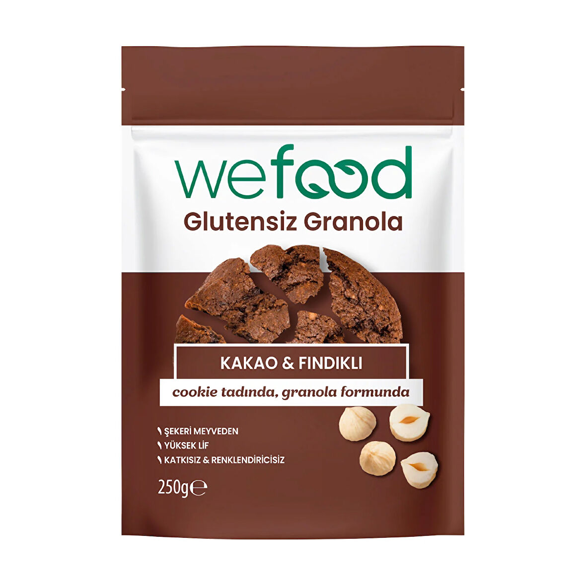 Glutensiz Granola Kakao & Fındıklı 250 gr