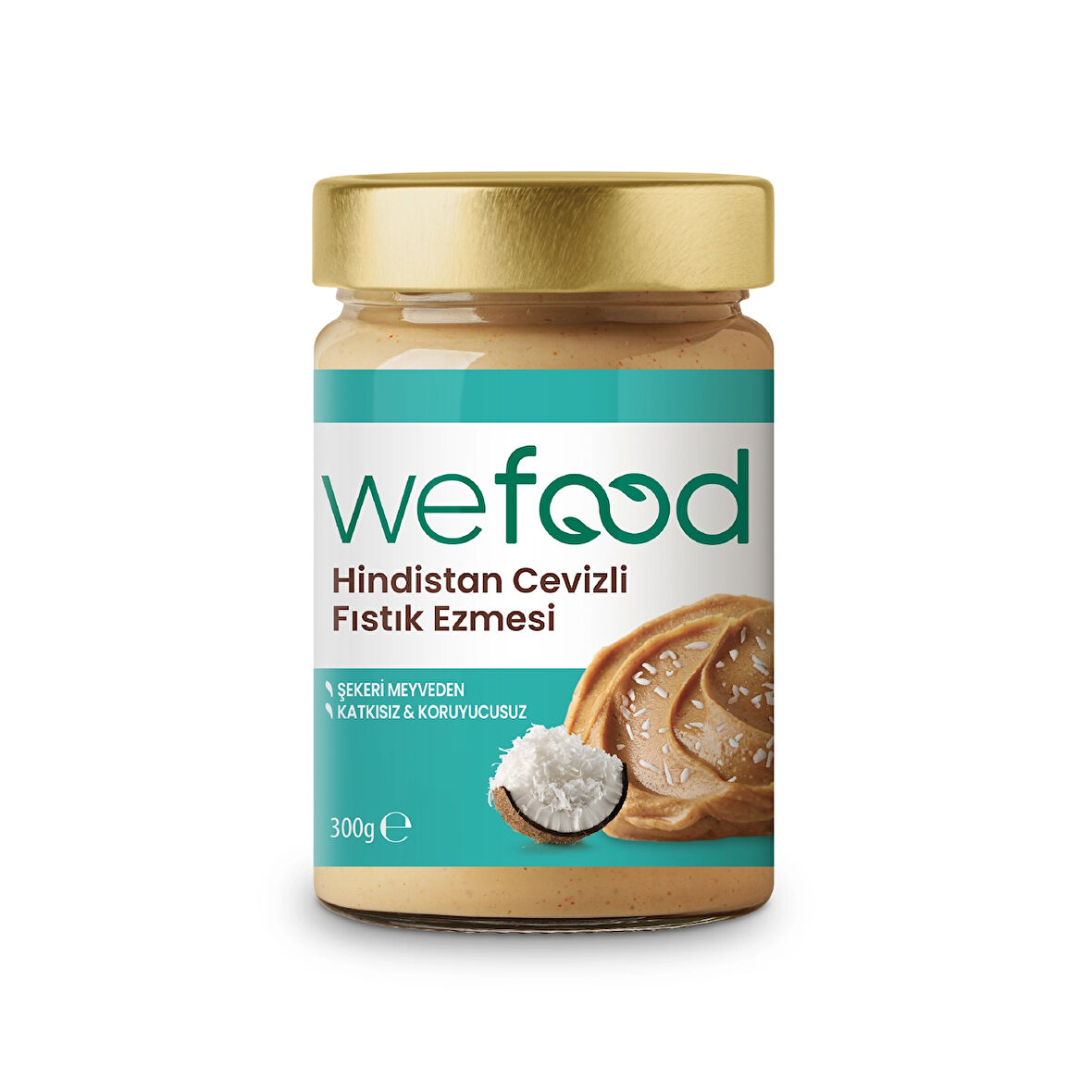 Wefood Hindistan Cevizli Fıstık Ezmesi 300 gr