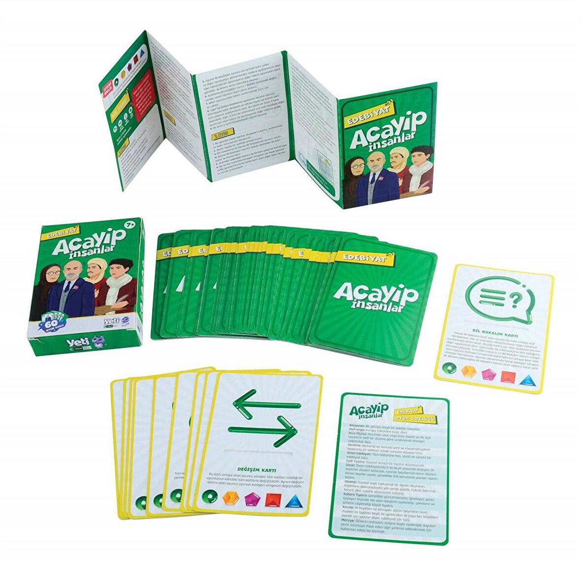 Acayip İnsanlar Kart Oyunu - Edebiyat