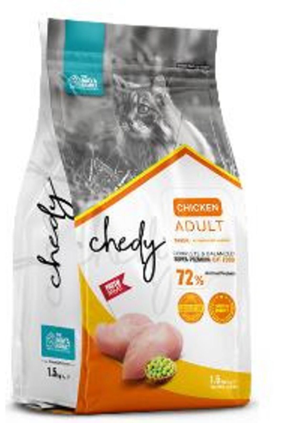 Chedy Adult Tavuk Etli Yetişkin Kedi Maması 1,5 Kg