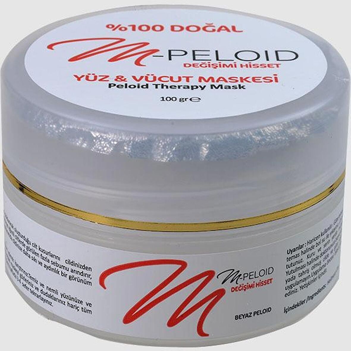 Beyaz M-Peloid Therapy Mask 100 gr