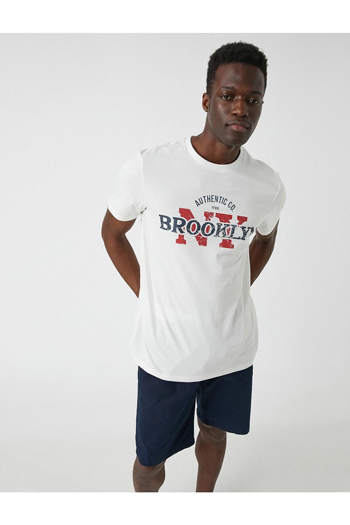 Brooklyn Baskılı Tişört