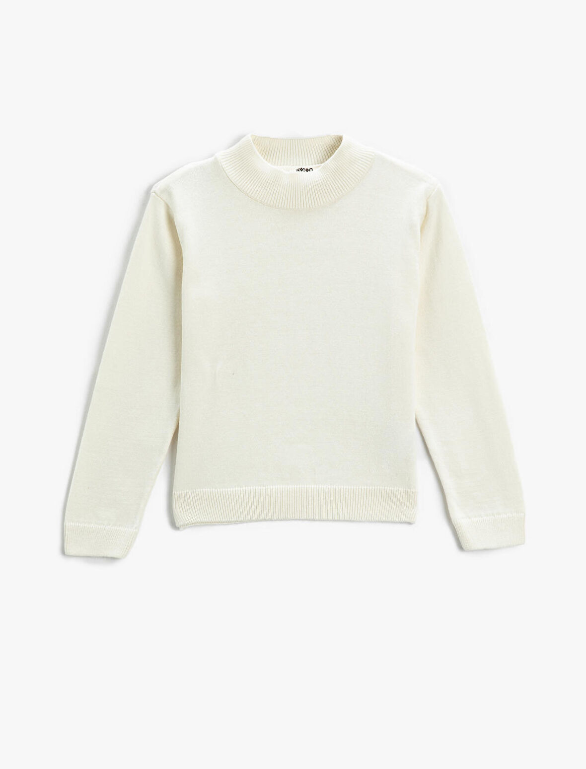 Basic Yarım Balıkçı Yaka Kazak