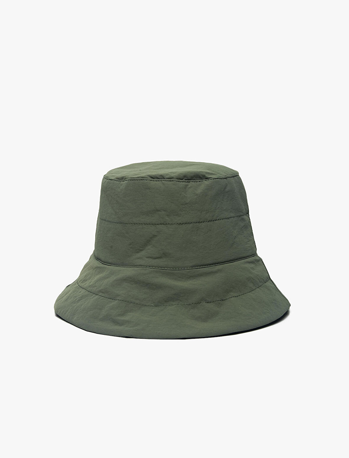Kapitoneli Bucket Şapka Dolgulu