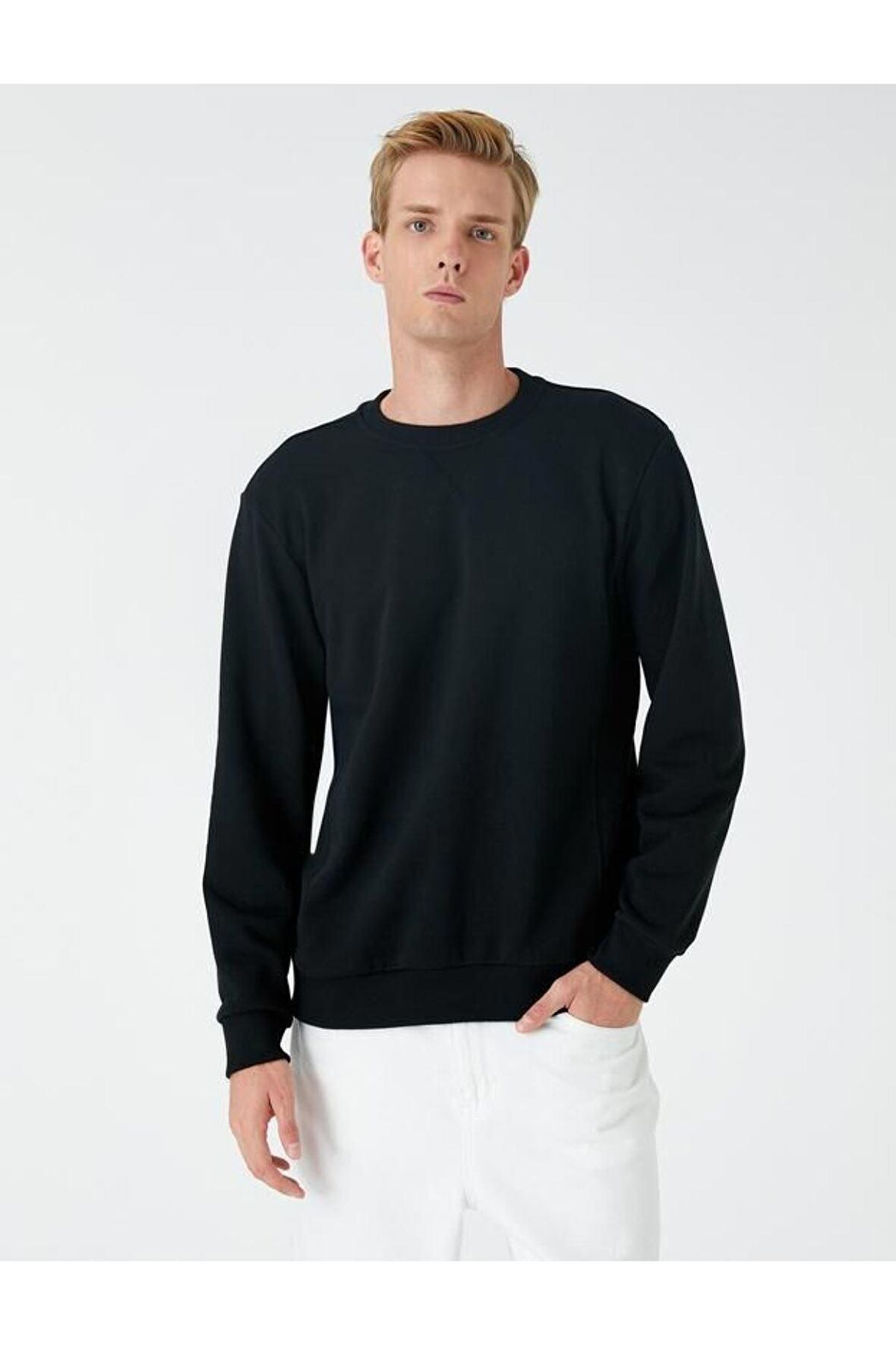 3WAM70049MK Koton Erkek Kazak ANTRASİT