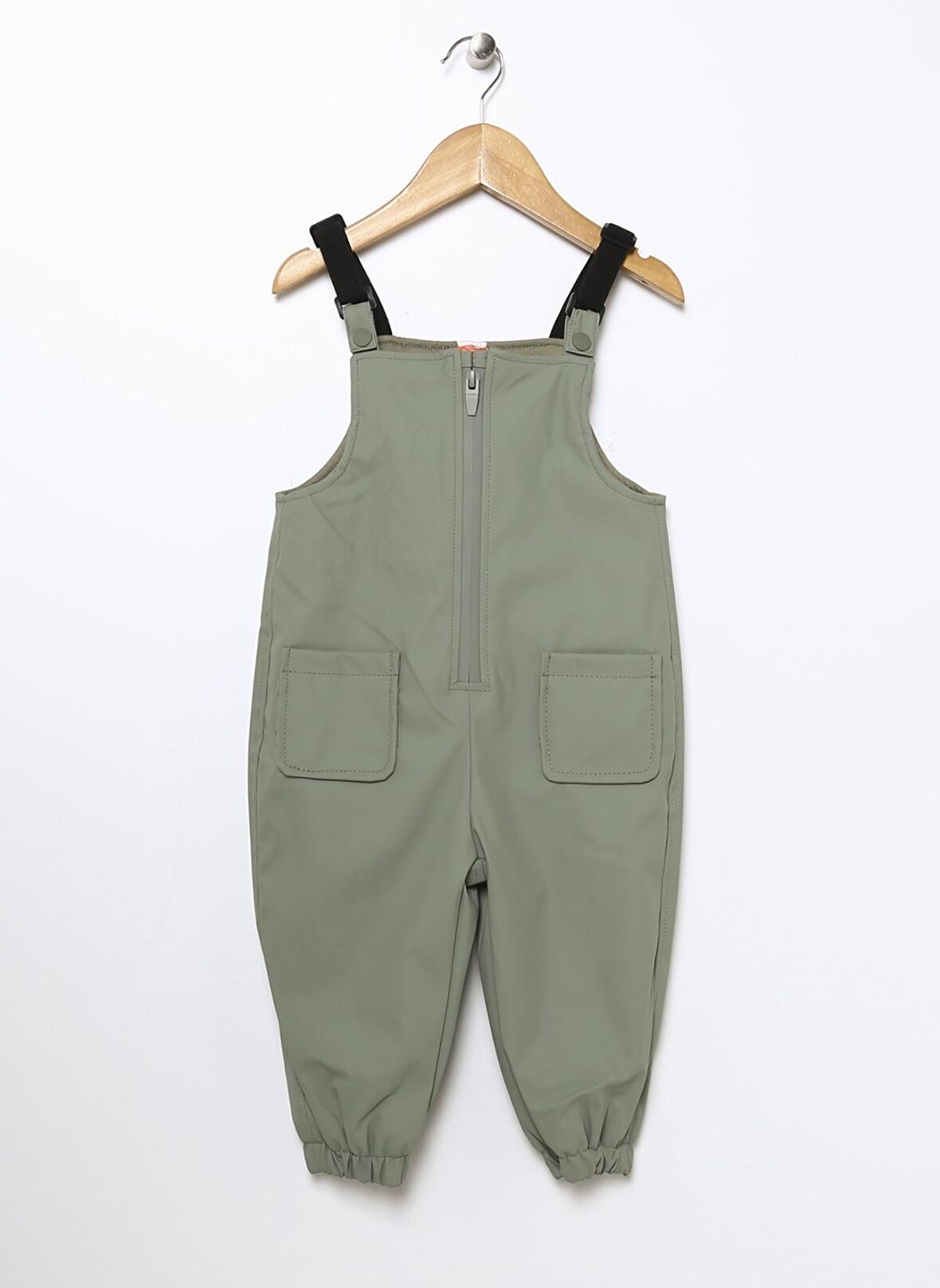 Koton Yeşil Kız Bebek Boru Paça Düz Mont 3WMG00008AW