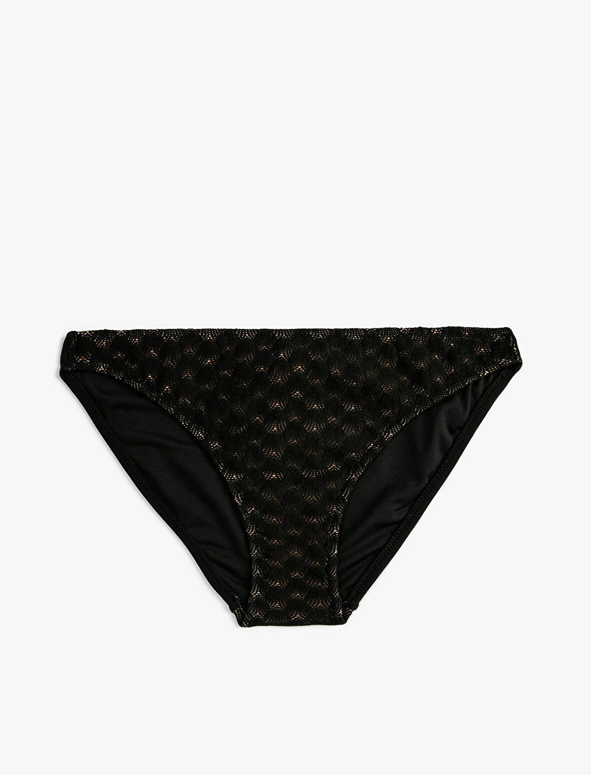 Bikini Altı Dokulu Normal Bel