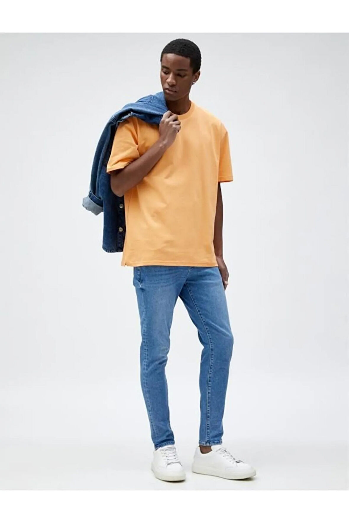 Skınny Erkek Jean Pantolon - 3sam40115nd