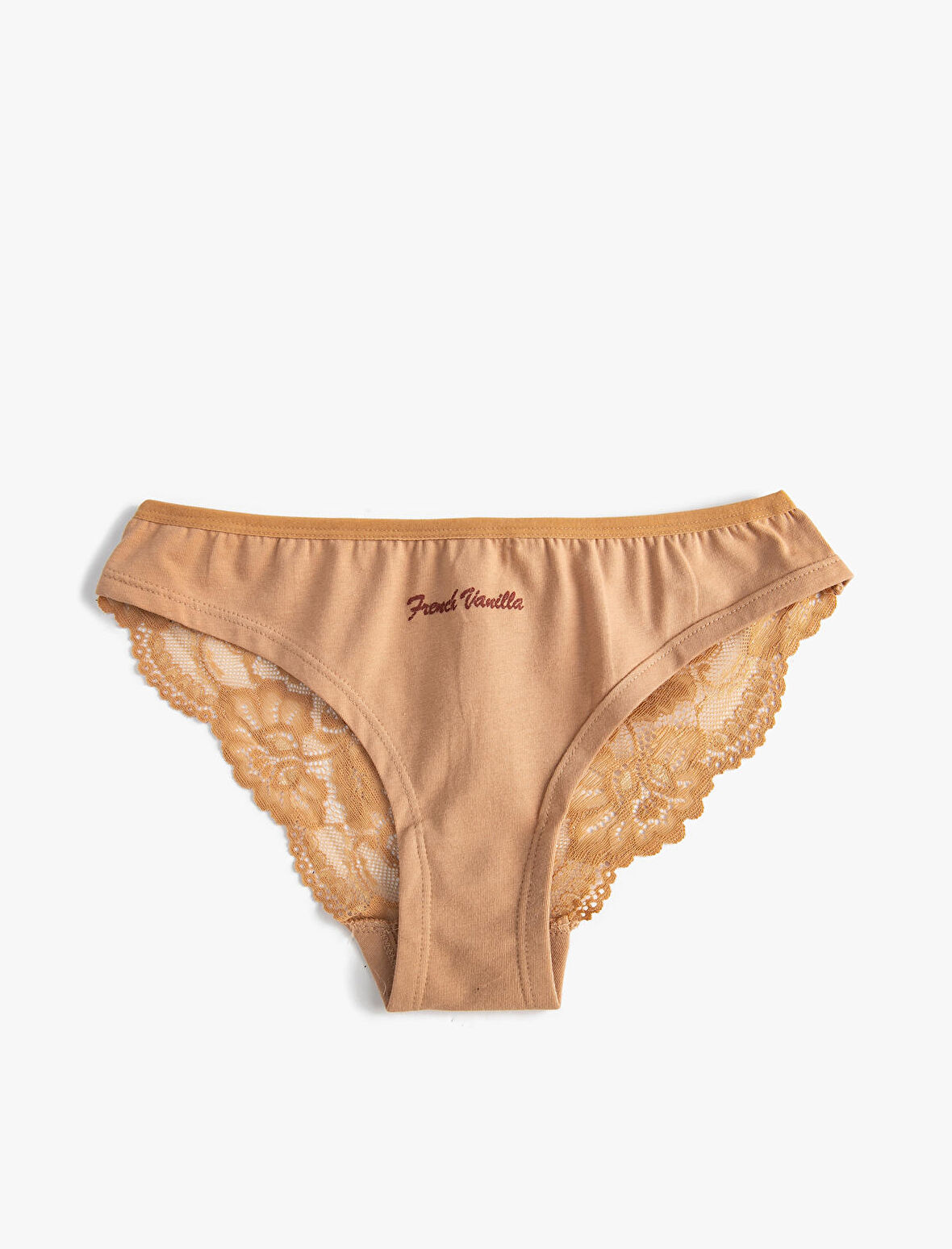 Brazilian Külot Dantelli Pamuklu Baskılı