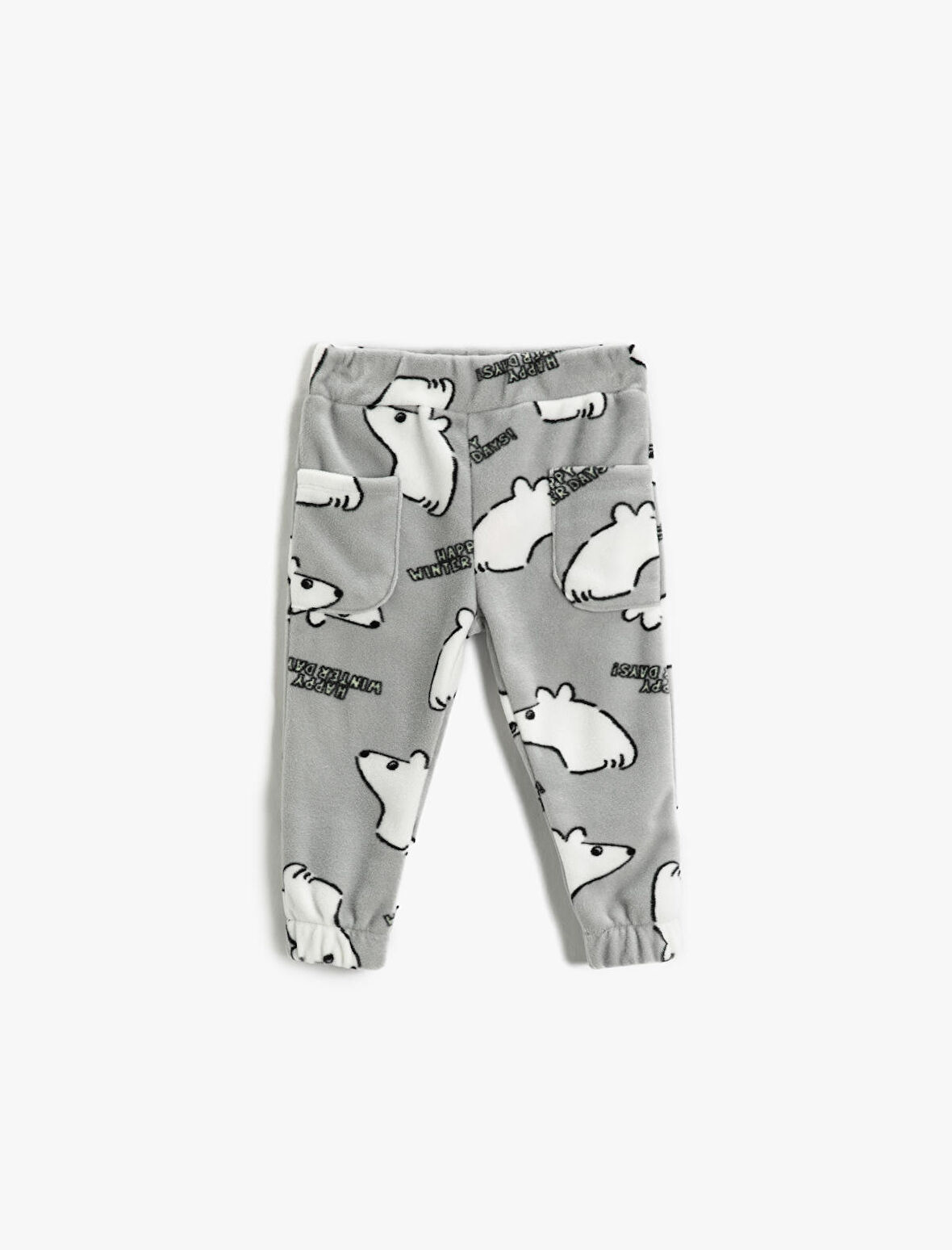 Polar Jogger Eşofman Altı Cep Detaylı Beli Lastikli