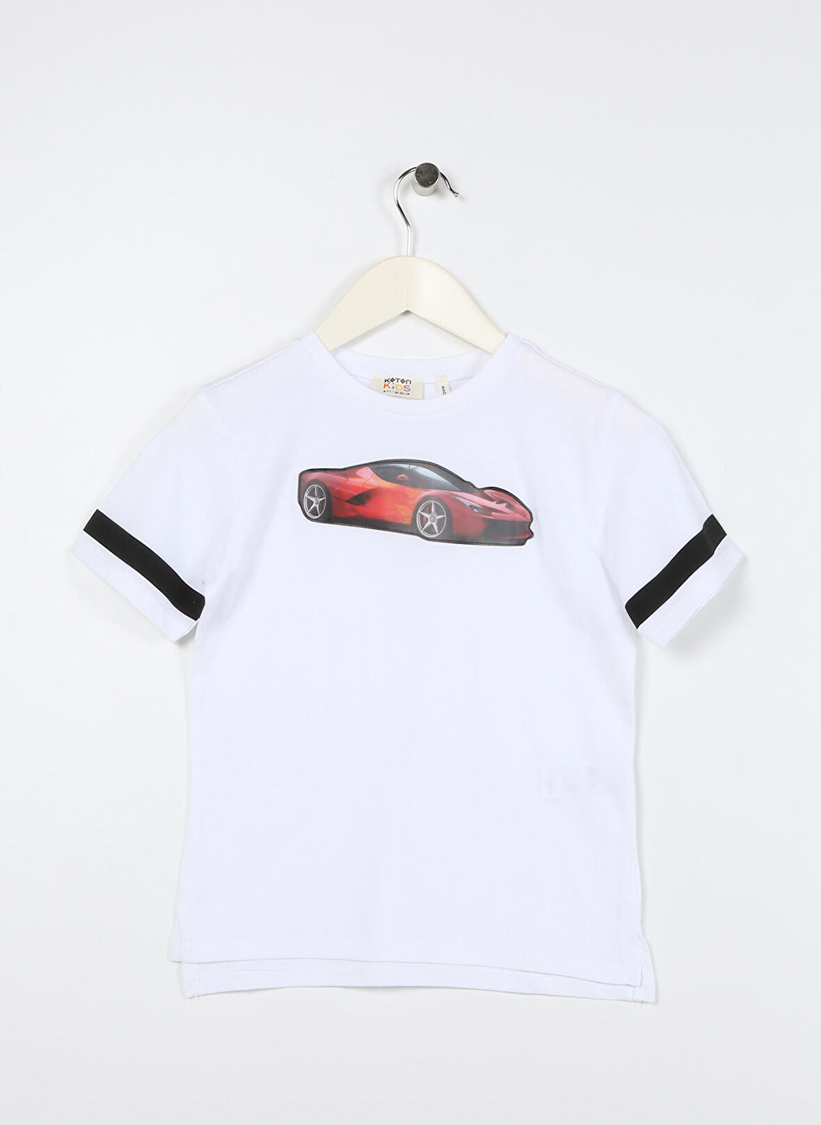Koton Baskılı Beyaz Erkek Çocuk T-Shirt 3SKB10205TK
