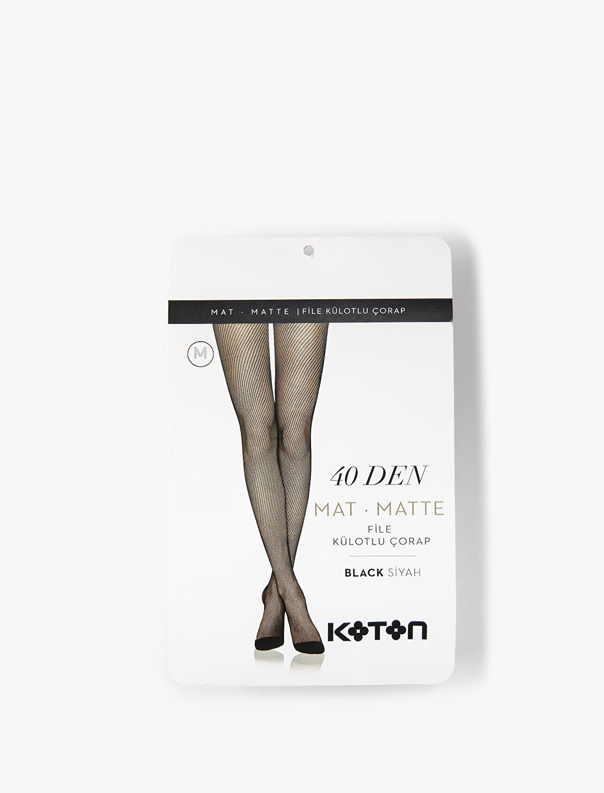 File Külotlu Çorap 40 Den Mat