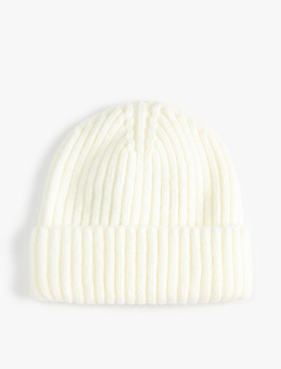 Basic Örgü Bere Dokulu Katlama Detaylı