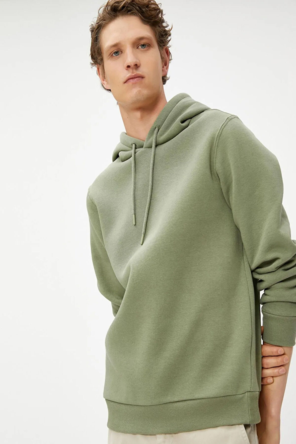 Yeşil Erkek Sweatshirt 4WAM70023MK