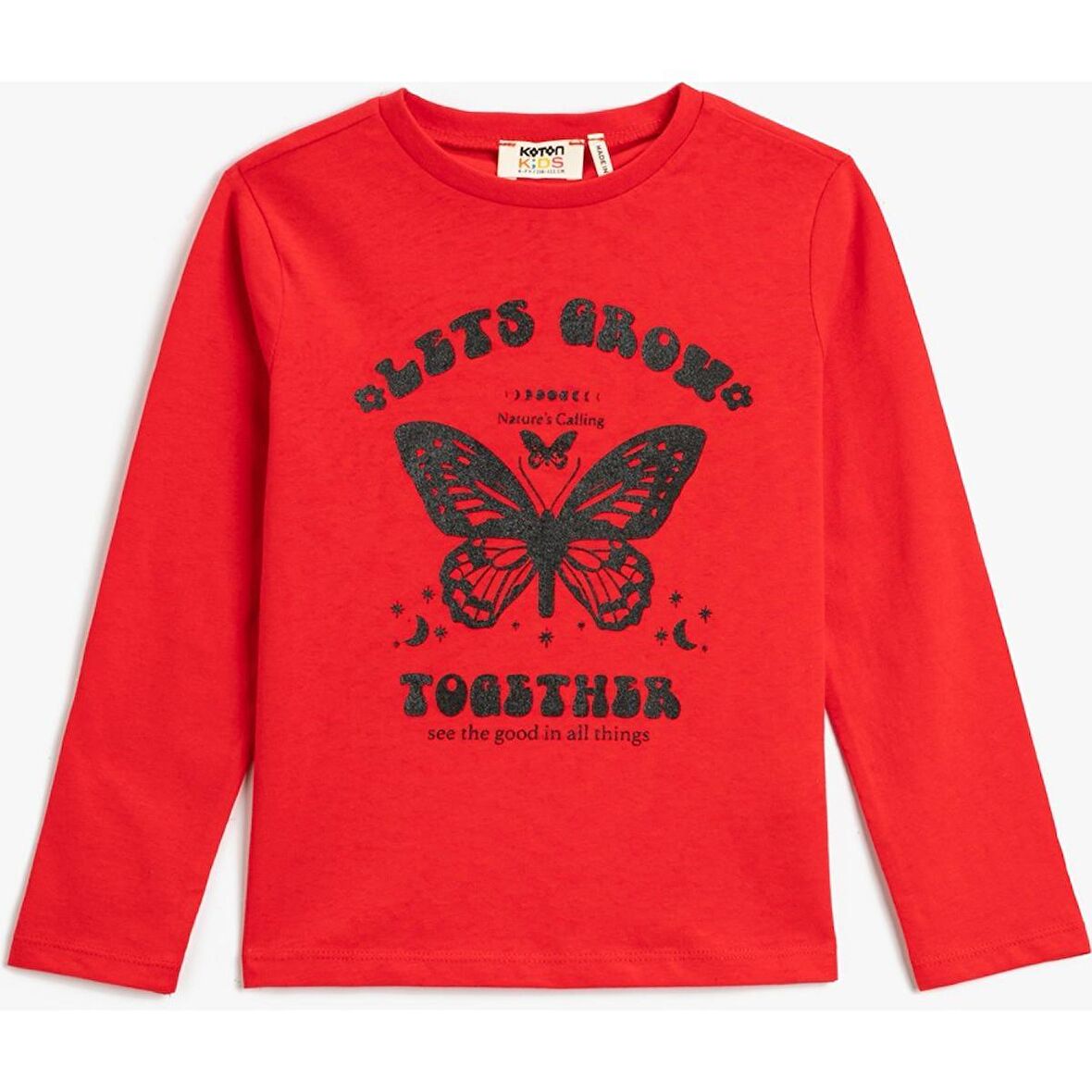 Koton Kids Kelebekli T-Shirt KOTON-4WKG10134AK935