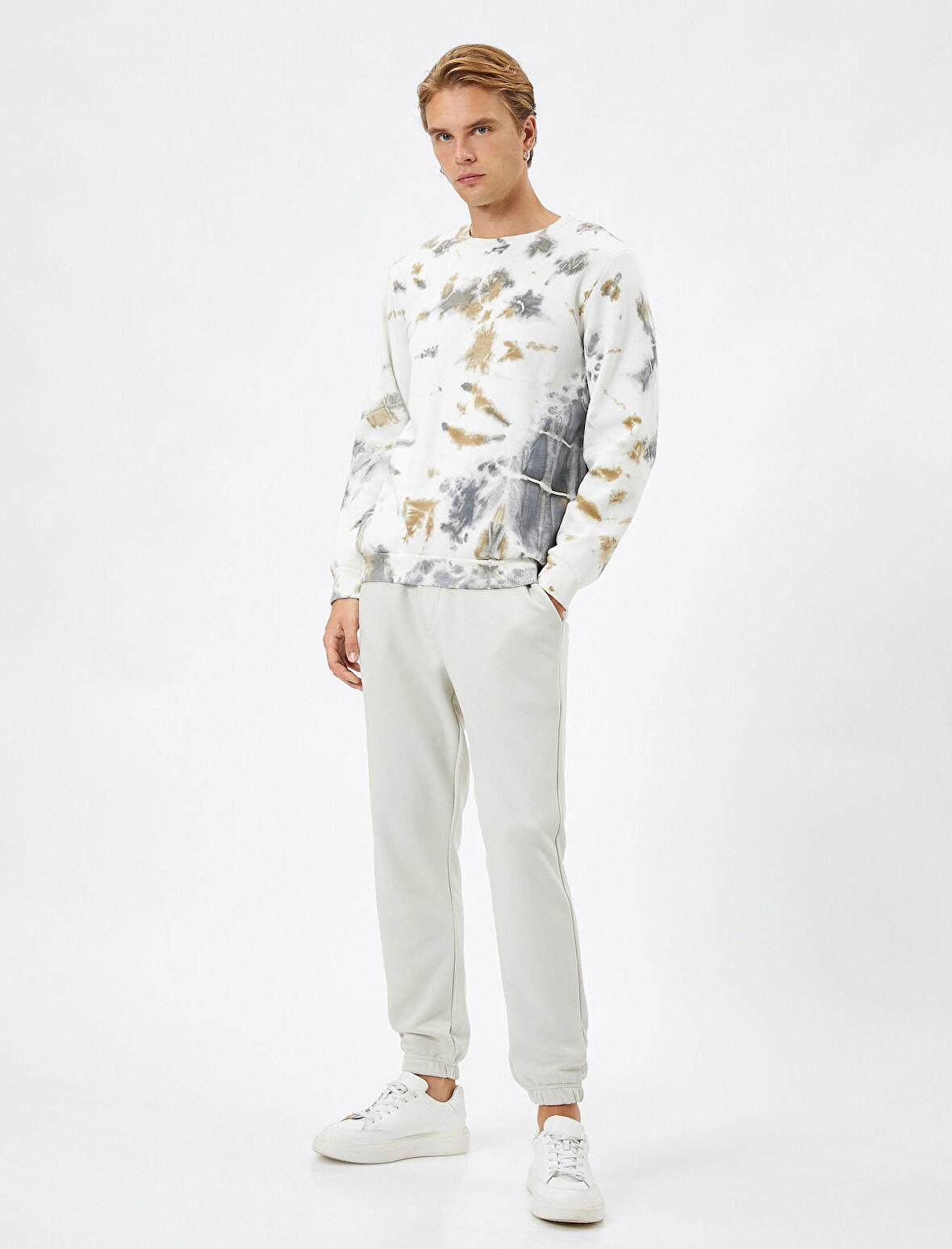 Jogger Eşofman Altı Beli Bağcıklı Cep Detaylı