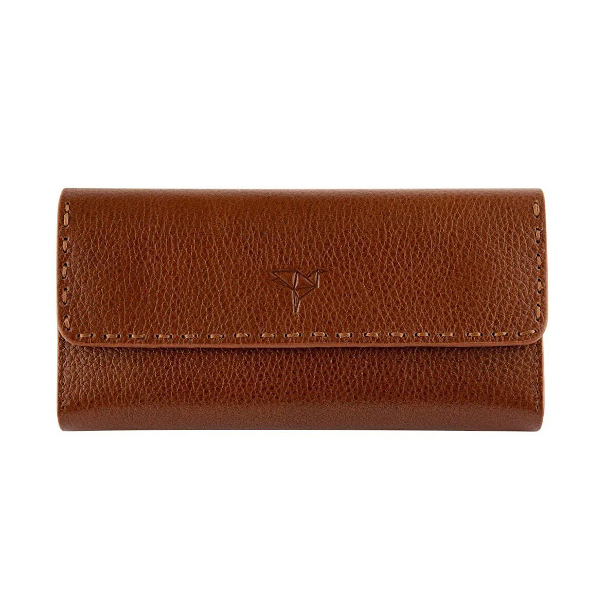 Garbalia Paris Deri Telefon Bölmeli Kadın Cüzdan-Taba