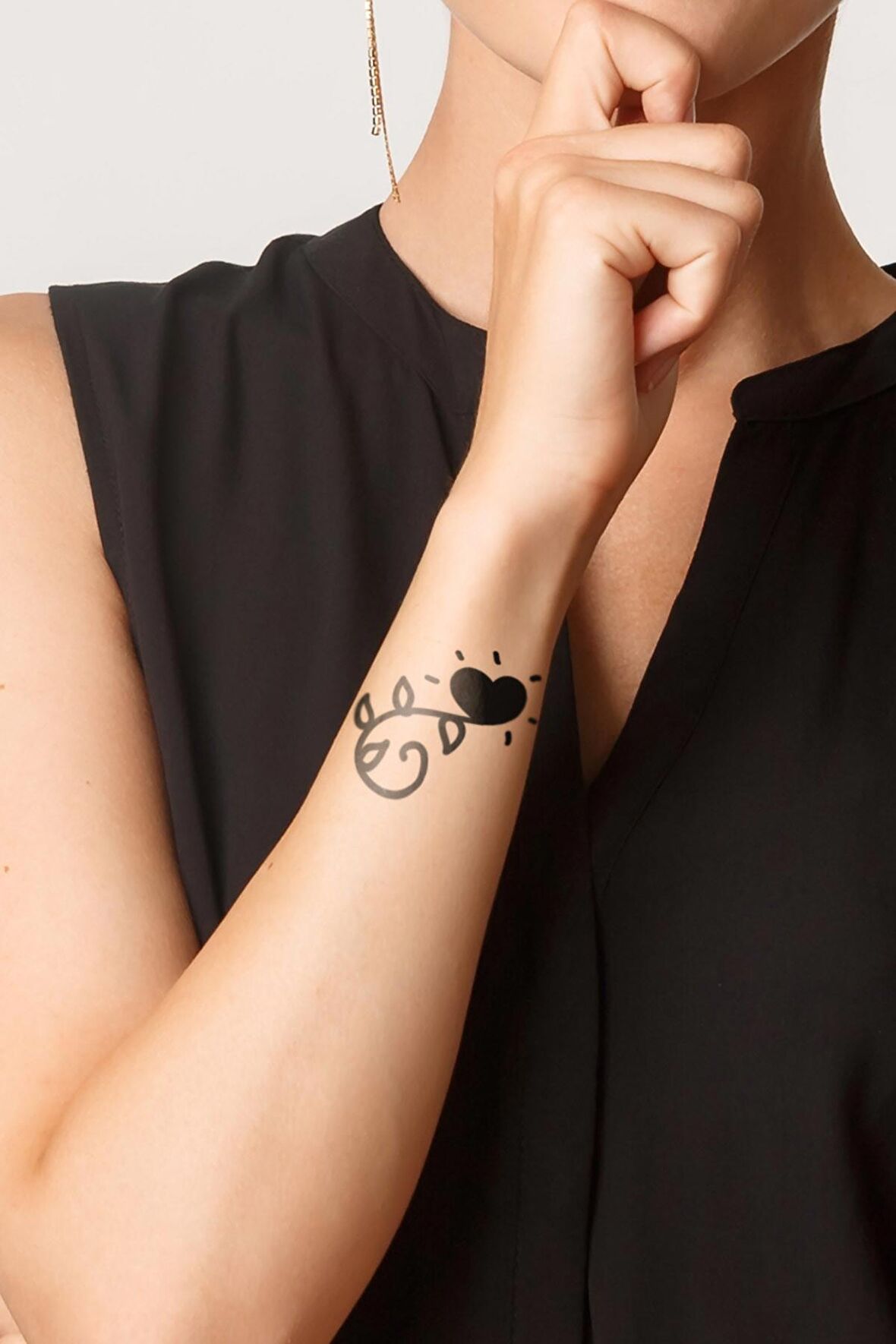Kalp Geçici Dövme,Geçici Tattoo ,Vücut Dövme,Kol Bilek Dövme,Boyun Dövme,Sırt Dövme