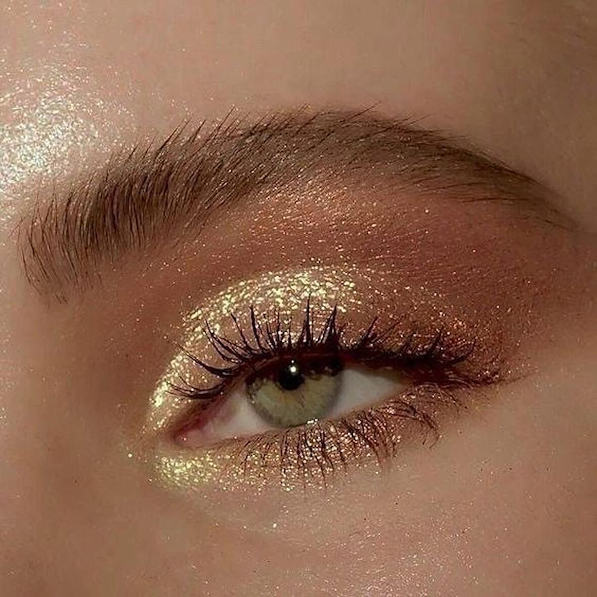 Sim Glitter, Göz Simi, Göz Farı Yüz ve Vücut Parıltısı, Party Glitter Makaj Simi Gold- 2
