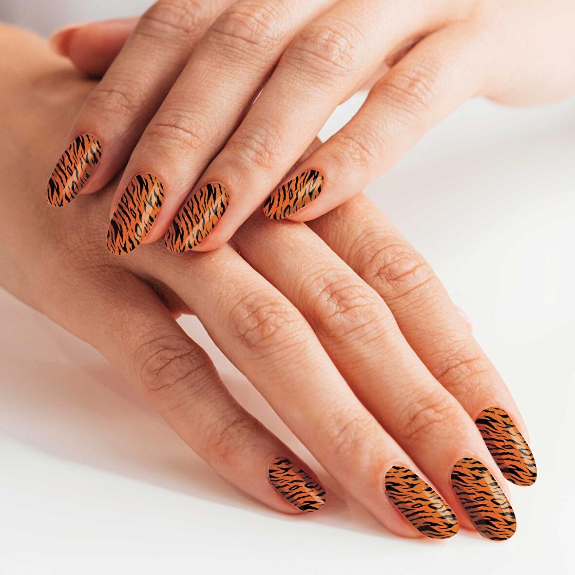 2' Li Renkli Zebra Tırnak Dövmesi, Tırnak Sticker, Nail Tattoo, Nail Art