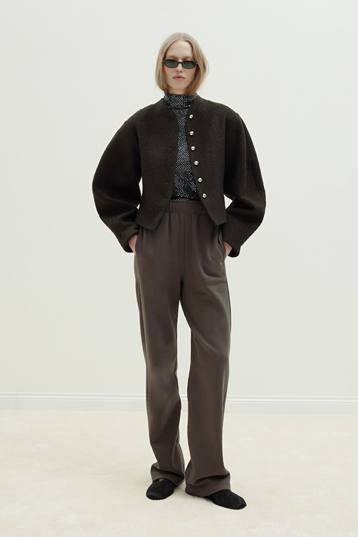 Kahverengi Homie Lastikli Eşofman