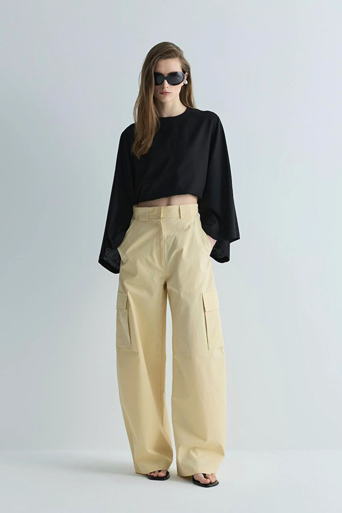 Butter Yellow Carbie Kargo Pantolon