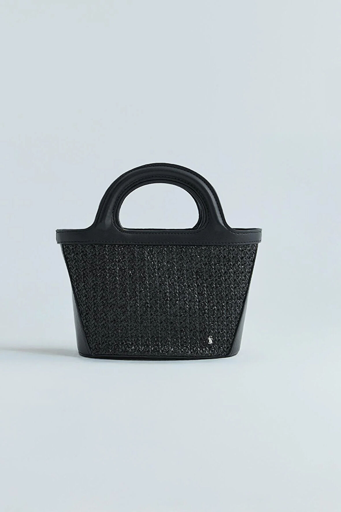 Siyah Ravi Örgü Çanta