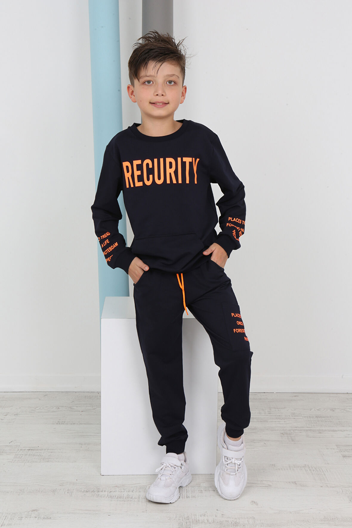 Toontoy Erkek Çocuk Recurıty Baskılı Eşofman Takım