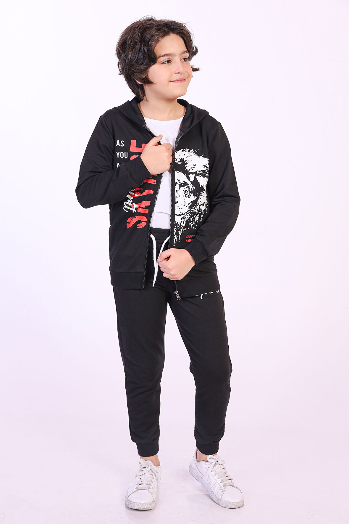 Toontoy Erkek Çocuk As You Are Baskılı Eşofman Takım