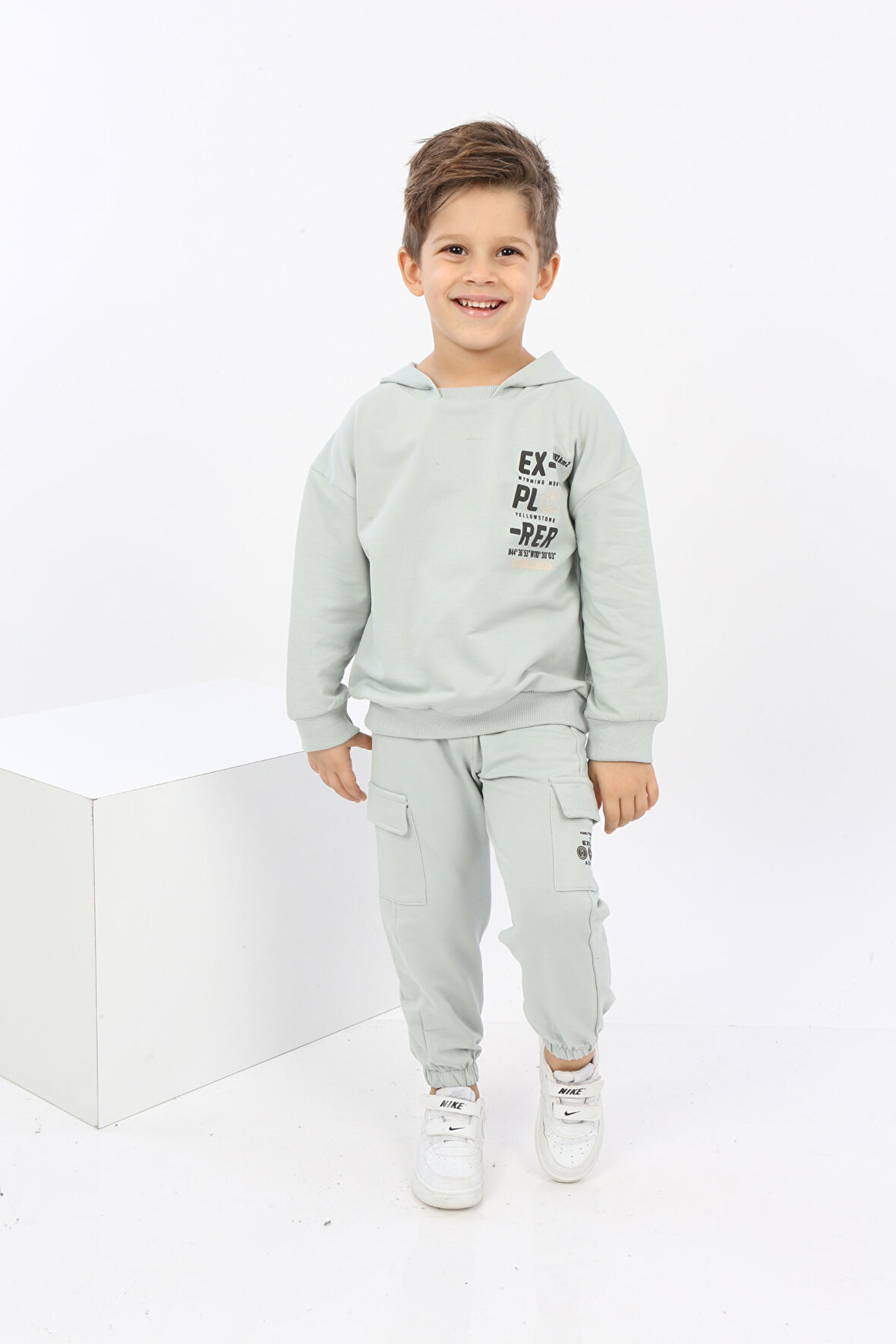 Toontoy Erkek Çocuk ExPloRer Baskılı Eşofman Takım