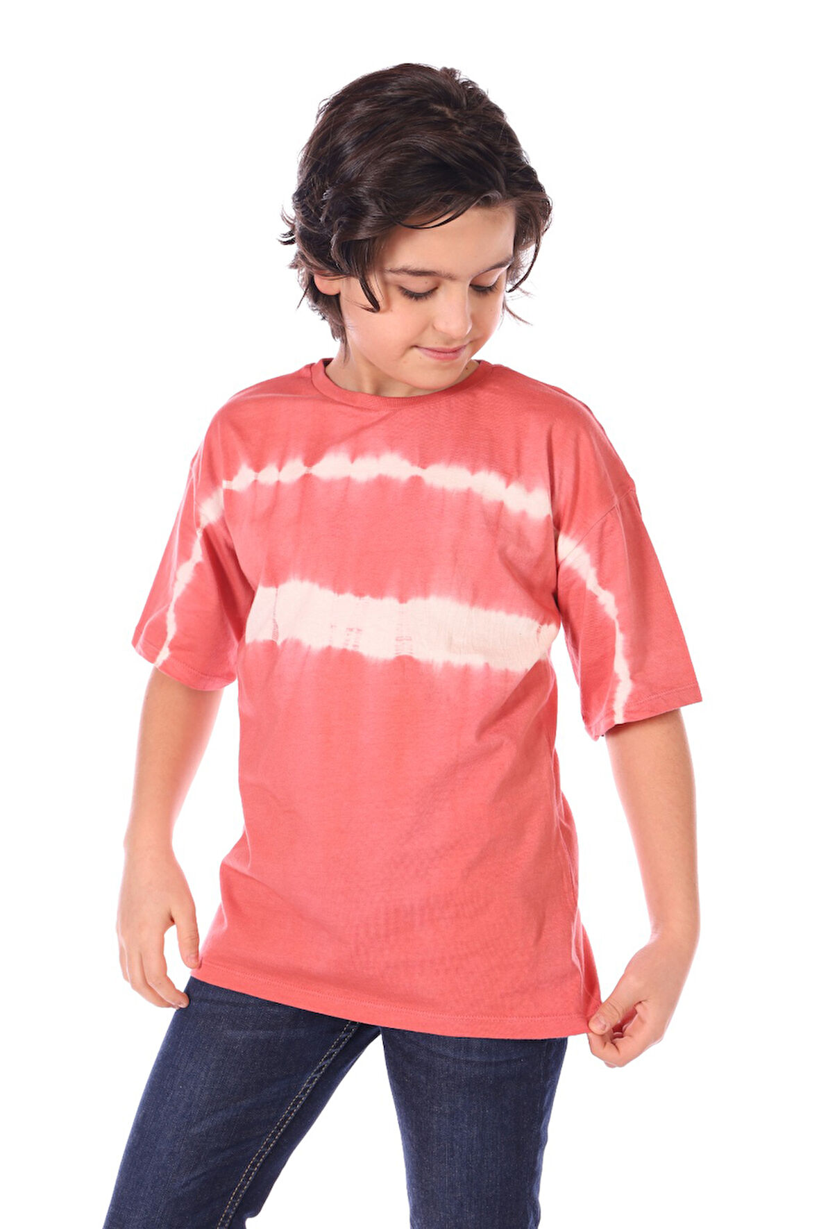 Toontoy Erkek Çocuk Batik Desenli Tişört